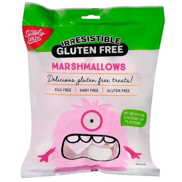 Simply Wize Irresistible Lollies Marshmallows (250g)