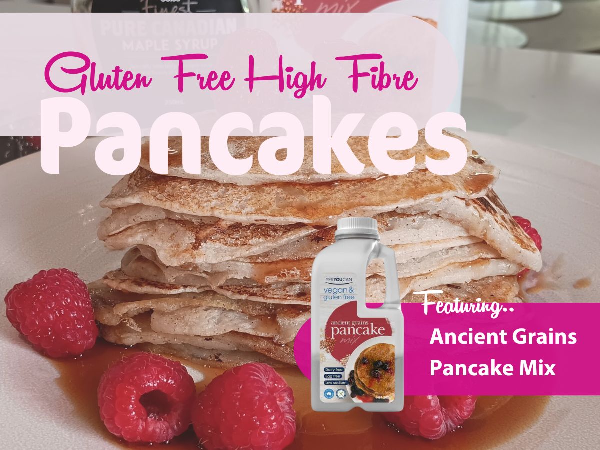 High Fibre Gluten Free Ancient Grain Pancakes