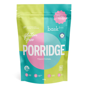 Bask & Co. Gluten Free Porridge - Traditional (400g)