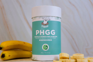 Happy Belly Fibre Partially Hydrolyzed Guar Gum - PHGG (360g)