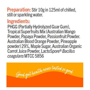 Noisy Guts Superflora Tropical+ Daily Gut Health Boost (300g)