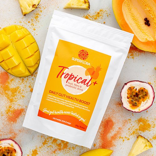 Noisy Guts Superflora Tropical+ Daily Gut Health Boost (300g)