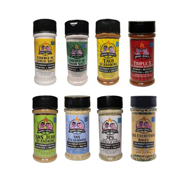 The Smoke N' Sanity Gluten Free Top Selling Seasoning Pack! (1kg)