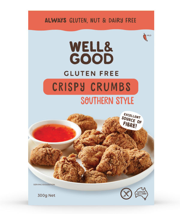 Well & Good Gluten Free Crispy Crumbs Southern Style (300g)
