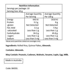 Bask & Co. Gluten Free Porridge - Traditional (400g)