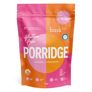 Bask & Co. Gluten Free Porridge - Almond & Cinnamon (400g)