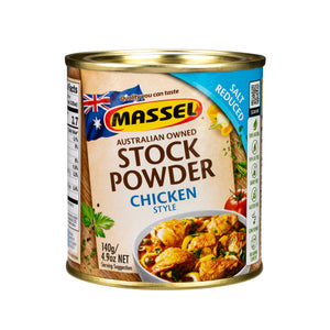 Massel Stock Powder, Salt Reduced Chicken Flavour No Garlic, No Onion (168g)
