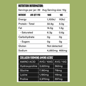 Gevity Rx Bone Broth Body Glue - Lemon & Herb (390g)