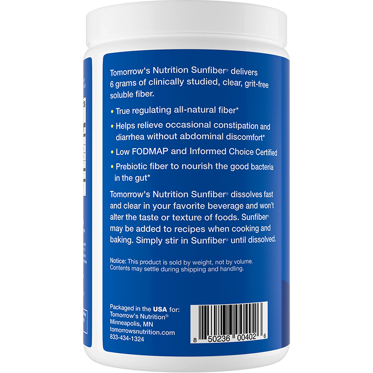 Tomorrow's Nutrition Sunfiber - 30 Day Supply (210g)