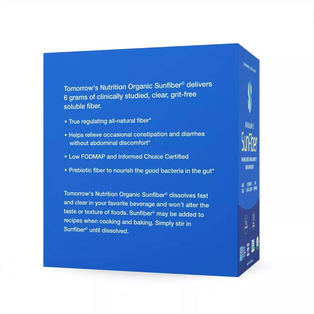 Tomorrow's Nutrition Organic Sunfiber Stick Packs (30 Packs)