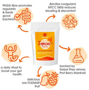 Noisy Guts Superflora Tropical+ Daily Gut Health Boost (300g)