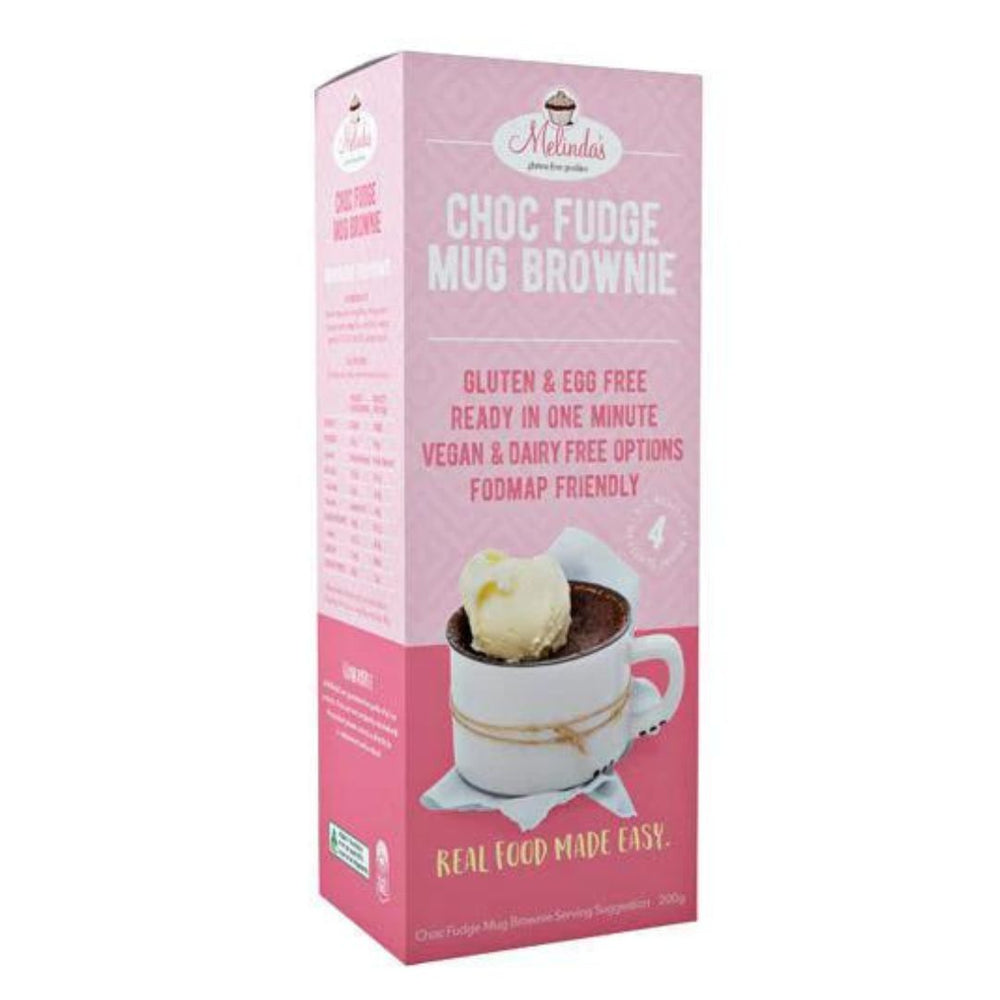 Melinda's Choc Fudge Mug Brownie Mix (200g)