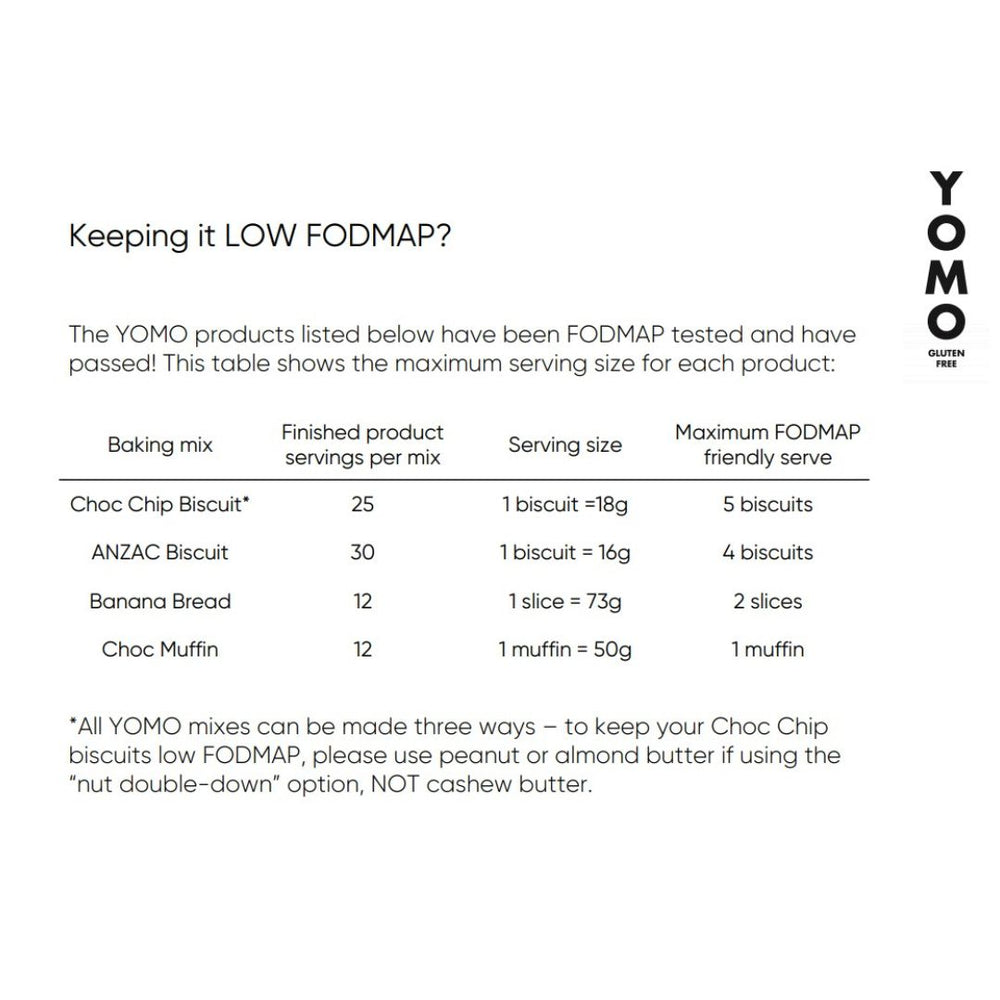 YOMO Anzac Biscuit Mix (360g)