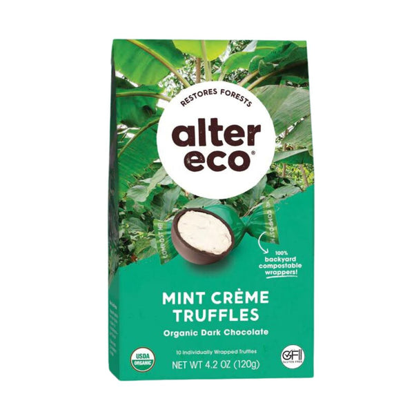 Alter Eco Mint Crème Truffles (108g)