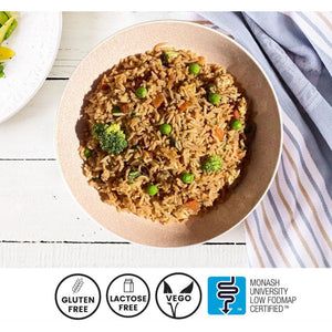 We Feed You Vegetarian Fried Rice w/ Tofu, Champignon Mushrooms & Tamari (330g) - FROZEN VIC PICKUP