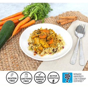 We Feed You Chicken & Spiced Carrots w/ Roasted Almond & Cranberry Quinoa (350g) - FROZEN VIC PICKUP