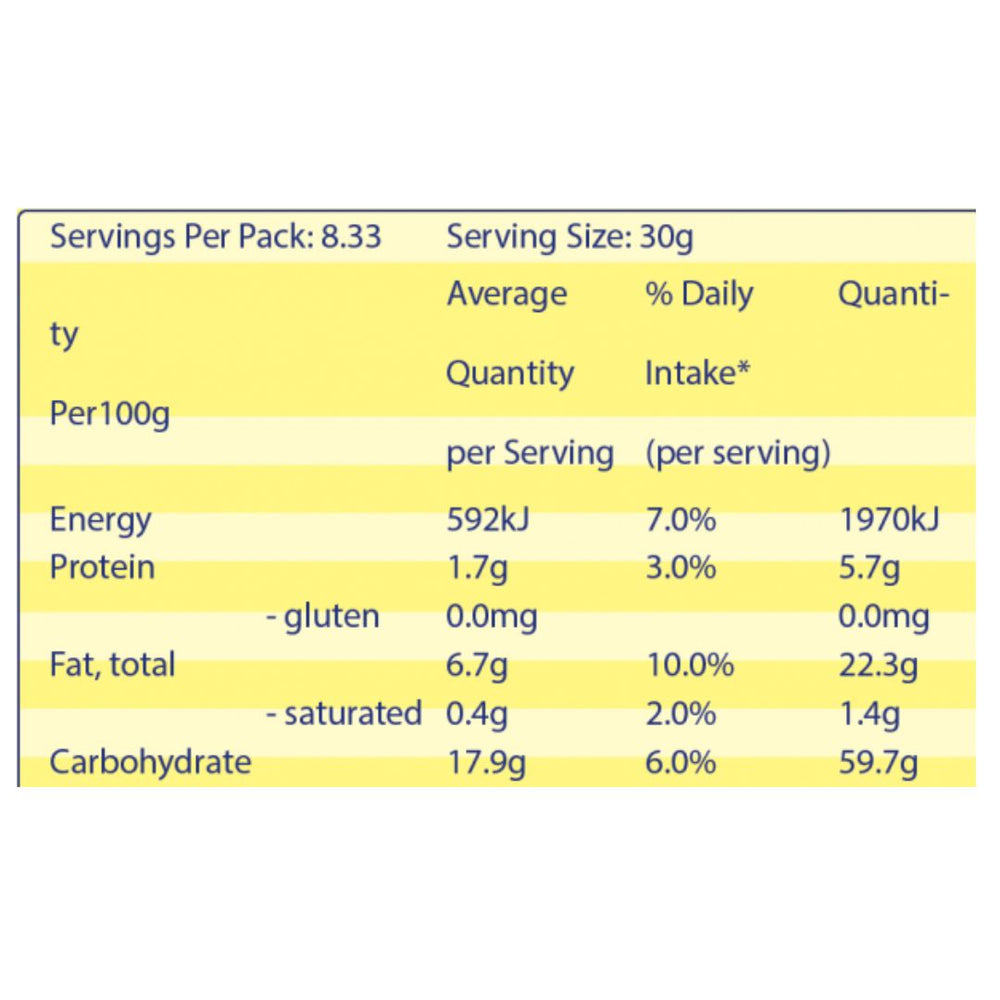 Byron Bay Chilli Corn Chips Lightly Salted (250g)