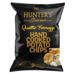 Hunter's Gourmet Hunter's Hand Cooked Potato Chips Quattro Formaggi (125g)