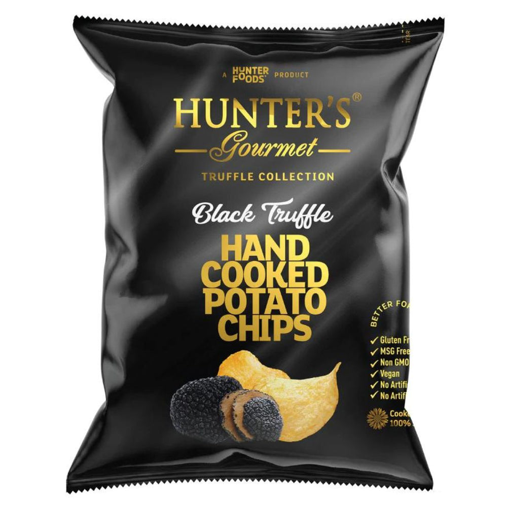 Hunter's Gourmet Hunter's Hand Cooked Potato Chips Black Truffle (125g)