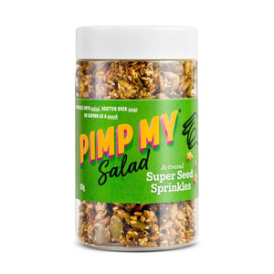 Pimp My Salad Activated Super Seed Sprinkles – Recyclable PET Jar (135g)