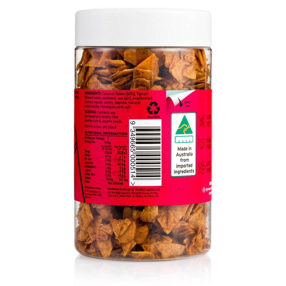 Pimp My Salad Coconut Bacon Eco Jar – Best Bacon Substitute | Vegan Snack (80g)