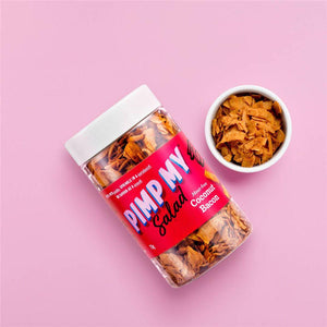 Pimp My Salad Coconut Bacon Eco Jar – Best Bacon Substitute | Vegan Snack (80g)