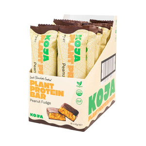 KOJA Plant Protein Bar - Peanut Fudge (1 x 45g)