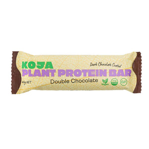 KOJA Plant Protein Bar - Double Chocolate (1 x 45g)