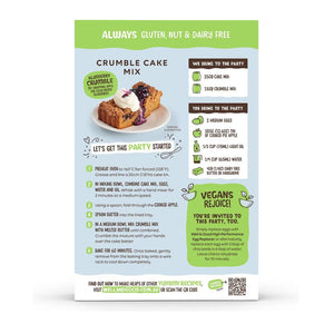Well & Good Gluten Free Crumble Cake Mix (400g)