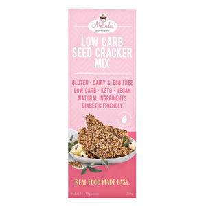 Melinda's Gluten Free Low Carb Seed Cracker Mix (200g)