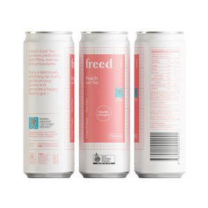 Freed Beverages Peach Iced Tea - Monash University Low FODMAP Certified™ (300ml)