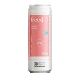 Freed Beverages Peach Iced Tea - Monash University Low FODMAP Certified™ (300ml)