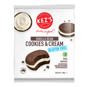Kez's Kitchen Vanilla Bean Cookies & Cream (180g)