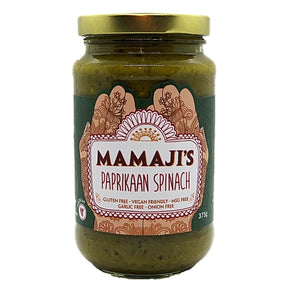 Mamaji's Paprikaan Spinach Curry, No Garlic, No Onion (375g)