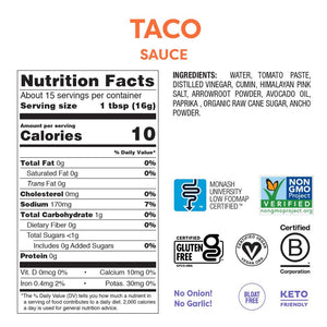 Fody Foods Taco Sauce (240g)