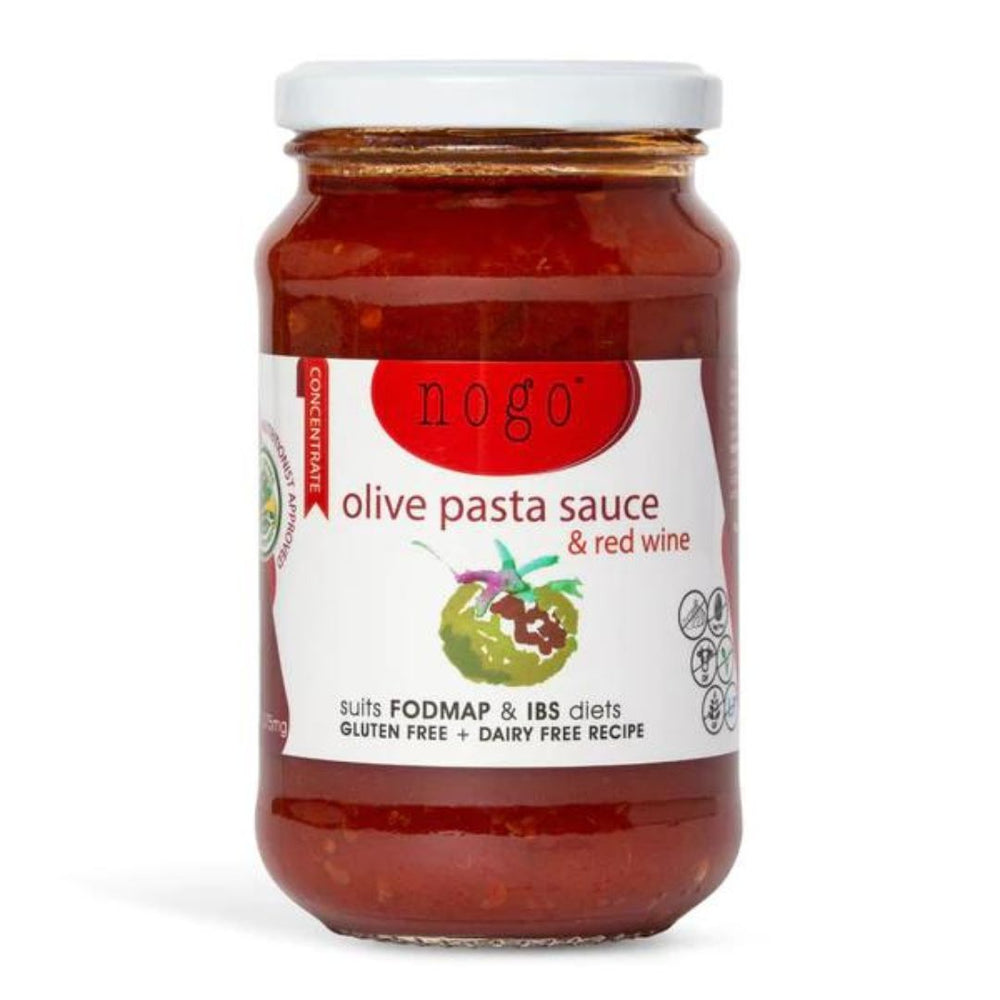 NOGO Olive and Red Wine Pasta Sauce (375ml)