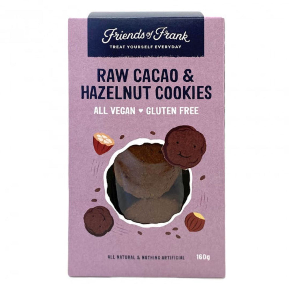 Friends of Frank Raw Cacao & Hazelnut Cookies (160g)