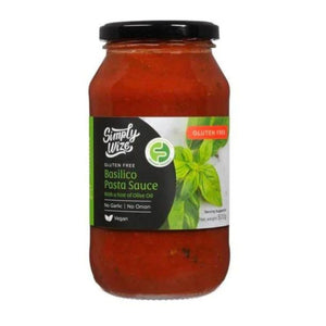 Simply Wize Basilico Pasta Sauce - BULK BUY (6 Jars, 3kg)