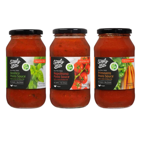 Simply Wize Pasta Sauce Trio (1.5kg)