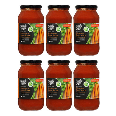 Simply Wize Primavera Pasta Sauce - BULK BUY (6 Jars, 3kg)