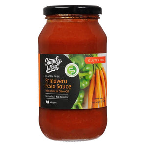 Simply Wize Primavera Pasta Sauce - BULK BUY (6 Jars, 3kg)