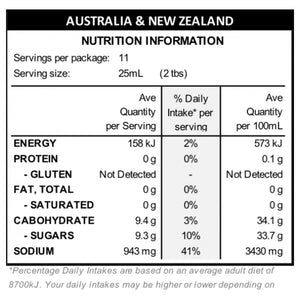 Mrs. Tran's Kitchen Light Soy Sauce (200ml)