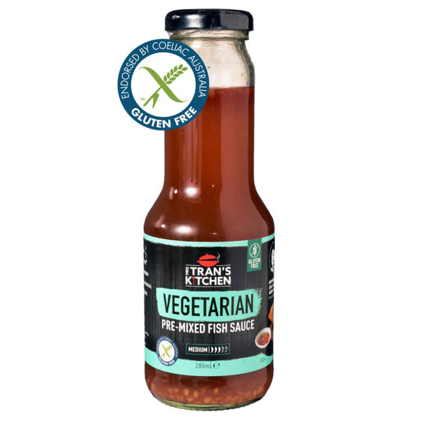 Mrs. Tran's Kitchen Pre-Mixed Vegetarian Fish Sauce (280ml)