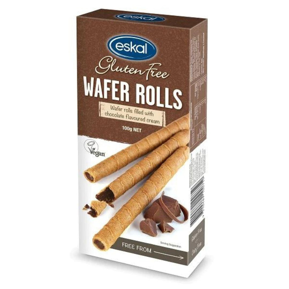 Eskal Wafer Rolls - Chocolate (100g)