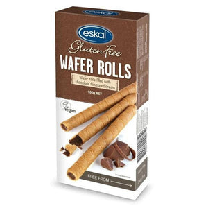 Eskal Wafer Rolls - Chocolate (100g)