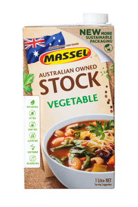 Massel Vegetable Flavour Liquid Stock, No Garlic No Onion (1L)
