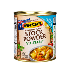 Massel Stock Powder Salt Reduced Vegetable Flavour (168g)