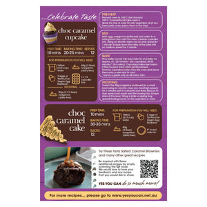 YesYouCan Choc Caramel Cupcake Mix (450g)