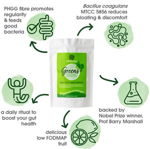Noisy Guts Superflora Greens+ Daily Gut Health Boost (300g)