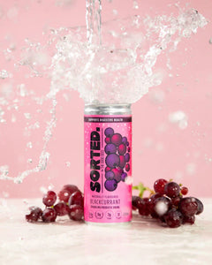 Sorted Sparkling Prebiotic Drink - Blackcurrant (250ml)